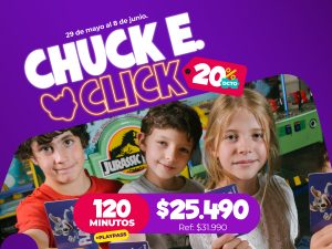 120 MINUTOS DE JUEGO | CHUCK E. CLICK